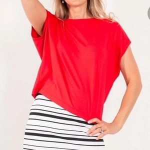 NWT. Mela Purdie
SLIDE TOP IN LACQUER F01 7953 BY MELA PURDIE. Size XXS.